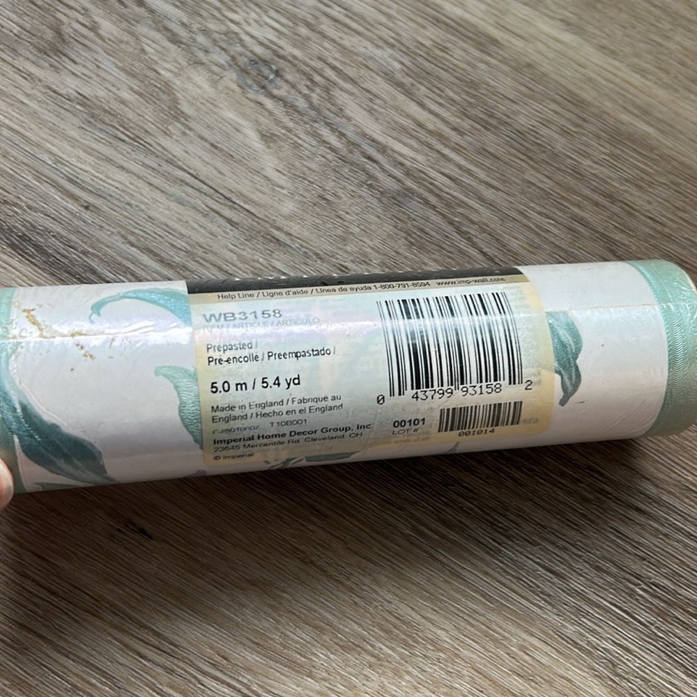Vintage Wallpaper Border Wallborder Shabby Chic Cottagecore Bundle 5 Rolls NOS - Picture 9 of 16